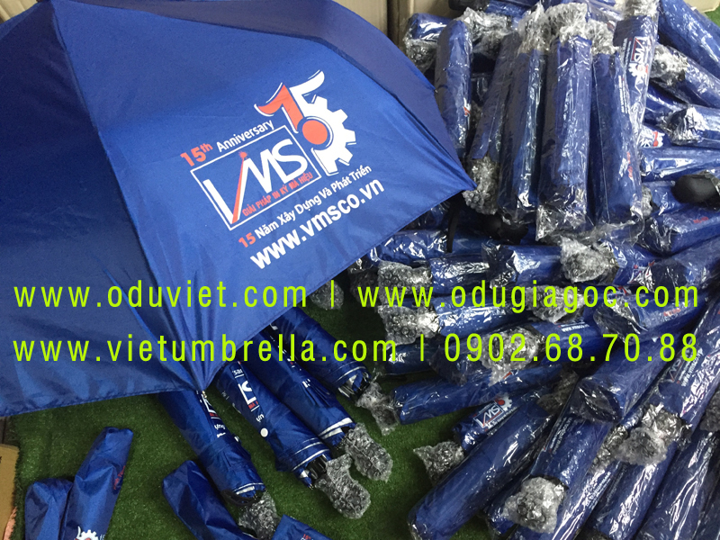 xưởng sản xuất ô dù cầm tay in logo quảng cáo